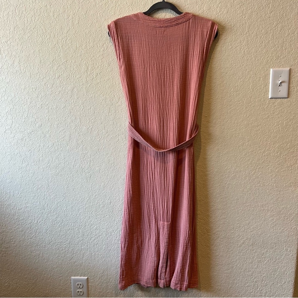 Faherty Pink Midi Dress - Picture 6 of 14